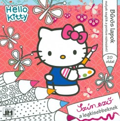 Hello Kitty - csillm sznez 20x20