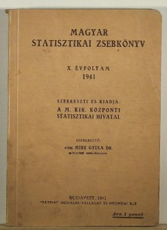Mike Gyula   (Szerk.) - Magyar statisztikai zsebknyv