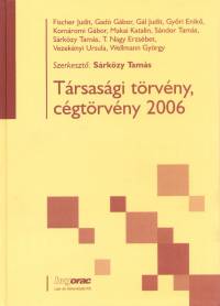 Dr. Srkzy Tams - Trsasgi trvny, cgtrvny 2006
