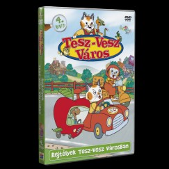 Tesz-vesz vros  Rejtlyek Tesz-vesz vrosban 4. - DVD