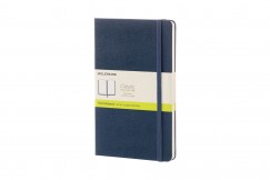 Moleskine notesz - QP062B20 kem�ny zaf�r k�k "L" sima