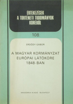 A magyar kormnyzat ltkre 1848-ban