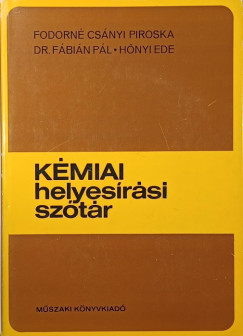 Kmiai helyesrsi sztr