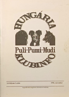 Hungria Puli-Pumi-Mudi Klubinfo I. vfolyam 1. szm