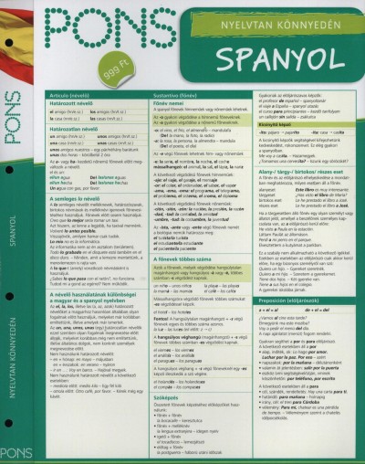 Pedro Molina Campana - Bettina Sander - PONS Nyelvtan könnyedén - Spanyol