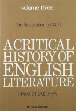 David Daiches - A Critical History of English Literatue