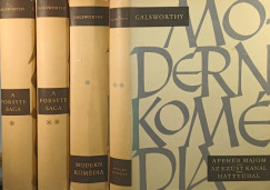 John Galsworthy - Modern komdia - A forsyte-saga I-IV.