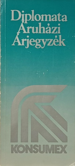 Diplomata Áruházi Árjegyzék 1988/89.