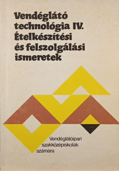 Vendéglátó technológia IV.