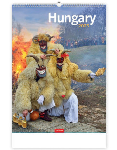 Hungary falinaptr 31x42 cm - 2025