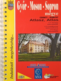 Győr-Moson-Sopron megye atlasz