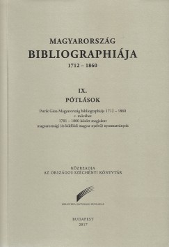 Magyarorszg Bibliographija 1712-1860