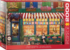 A régi könyvesbolt, 2000 db-os puzzle (EUROGRAPHICS, 8220-5882)