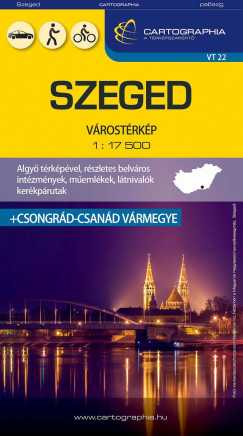 Szeged + Csongr�d-Csan�d v�rmegye t�rk�p