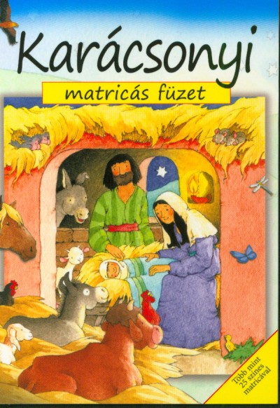 Sally Ann Wright - Karácsonyi matricás füzet