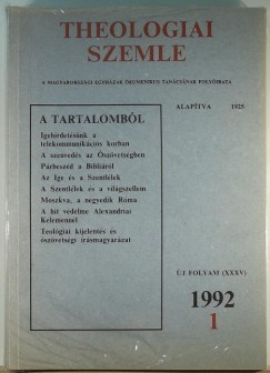 Theologiai Szemle XXXV. 1-6.