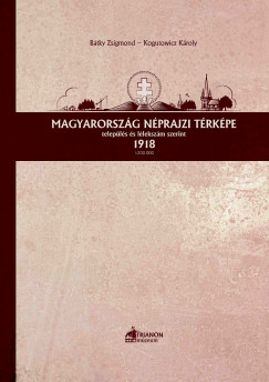 Magyarorszg nprajzi trkpe telepls s llekszm szerint 1918
