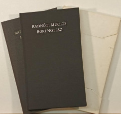 Radnóti Miklós - Bori notesz - Bori notesz melléklet
