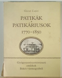Patikk - Patikriusok 1770-1850