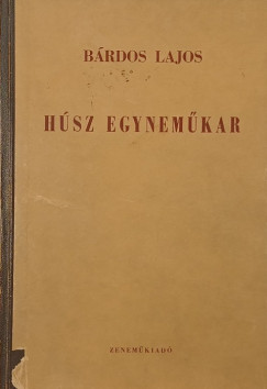 Brdos Lajos - Hsz egynemkar