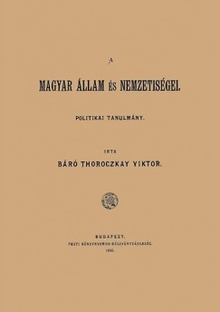 A magyar llam s nemzetisgei