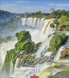 V�zes�sek falinapt�r - 30x34 cm - 2026