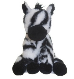 Stripes Zebra, cs�kos kicsi 15 cm pl�ss  (Cutie Heads - Fresh Kid 3344)