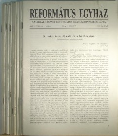 Reformtus Egyhz XLI. vfolyam 1989 / 1-12.