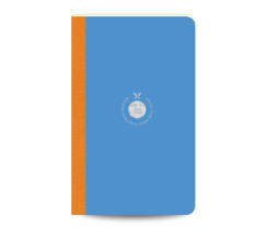 Flexbook Smartbook vonalas jegyzetf�zet � k�k, 13 � 21 cm, v�szongerinc� kivitelben