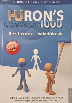Salamon Gbor   (sszell.) - Zalotay Melinda   (sszell.) - Huron's Cross Quotes 1000- Kezdknek-haladknak