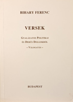 Bihary Ferenc - Versek