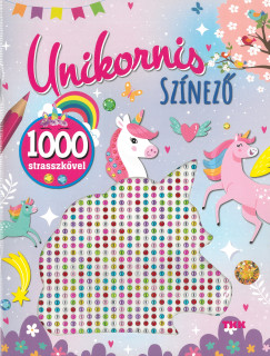 1000 strassz - Unikornis sz�nez�