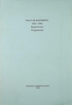 Magyar kisebbsg 1922-1942