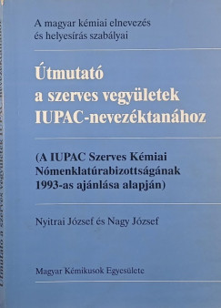 tmutat a szerves vegyletek IUPAC-nevezktanhoz
