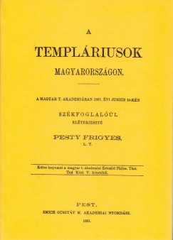 A templriusok Magyarorszgon