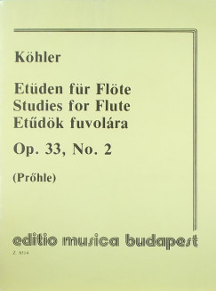 Ernesto Khler - Etdk fuvolra Op. 33, No.2