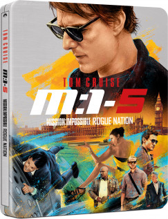 M:I-5 Mission: Impossible  - Titkos nemzet - limitlt, fmdobozos vltozat (steelbook) - 4K UltraHD + Blu-ray + bnuszlemez