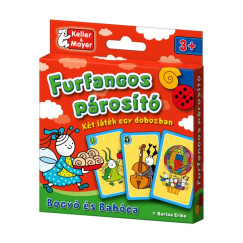 Furfangos P�ros�t�, Bogy� �s Bab�ca 2 az 1-ben k�rtyaj�t�k (KELLER & MAYER)