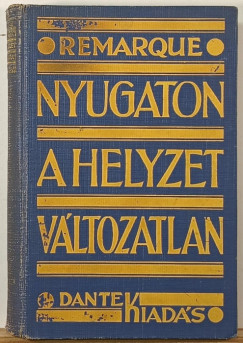 Nyugaton a helyzet v�ltozatlan