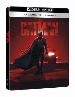 Matt Reeves - Batman (2022) - ("Batmobile Head Lights" steelbook) - 4K UltraHD+Blu-ray + Bónuszlemez