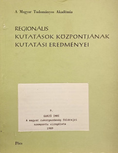 A magyar cukorgazdasg fldrajzi szempont vizsglata