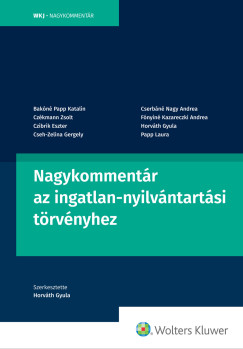 Horvth Gyula   (szerk.) - Nagykommentr az ingatlan-nyilvntartsi trvnyhez