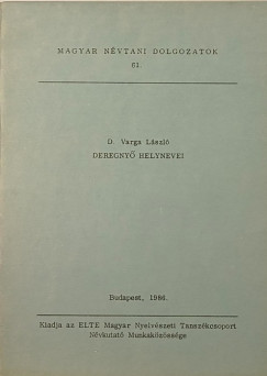 Deregny helynevei