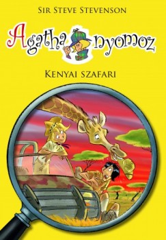 Könyvborító: Agatha nyomoz 8.- Kenyai szafari - ordinaryshow.com