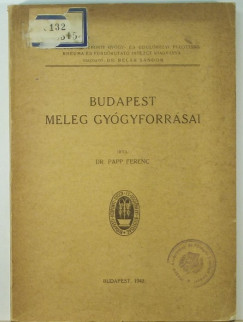Papp Ferenc - Budapest meleg gygyforrsai