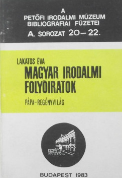 Magyar irodalmi folyiratok