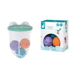 F�rd� kos�rlabda szett 3 �rz�kel� labd�val - fejleszt� j�t�k (Janod,J04708)