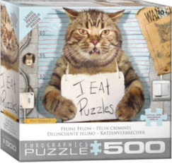 Paul Normand - Macska b�n�z�, 500 db-os csal�di puzzle (EUROGRAPHICS, 6500-5786)