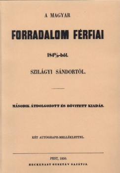 A magyar forradalom frfiai 1848/9-bl