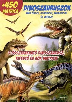 Dinoszauruszok 450 matricval